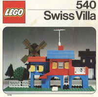 Набор LEGO 540-3 Швейцарская вилла