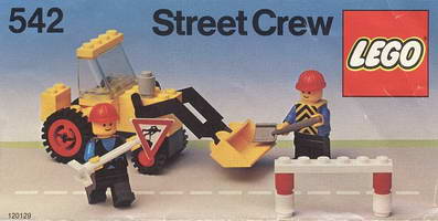 Набор LEGO 542 Дорожные Работы