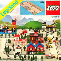 Набор LEGO 551 Т-Образные Перекрестки