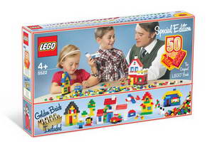 Набор LEGO 5522 Золотой кубик Юбилейный набор
