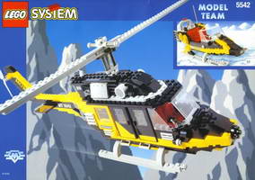 Набор LEGO 5542 Спасательный вертолет 'Черный гром'
