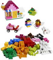 Набор LEGO 5585 Розовый ящик с кубиками