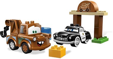 Набор LEGO 5814 Тачки - Автомобильная свалка Мэтра
