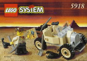 Набор LEGO 5918 Четырехколесный Автомобиль для Езды по Пустыням
