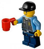 Набор LEGO 60024-2 Полицейский с кружкой