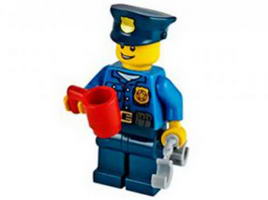 Набор LEGO Полицейский с кружкой и наручниками