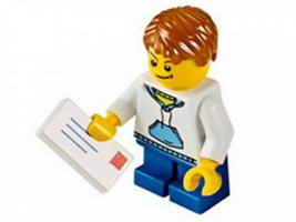 Набор LEGO 60063-2 Мальчик, отправляющий рождественскую открытку