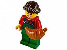 Набор LEGO 60063-6 Девочка с круассаном