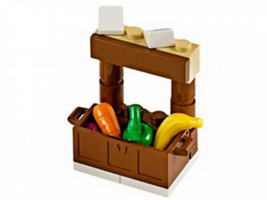 Набор LEGO 60063-7 Прилавок и фрукты
