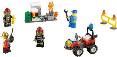 Набор LEGO 60088 Пожарная охрана для начинающих