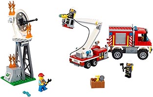Набор LEGO 60111 Грузовик пожарной команды