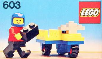 Набор LEGO 603 Мотоцикл с Коляской