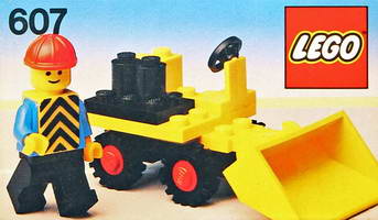 Набор LEGO 607 Мини-Экскаватор