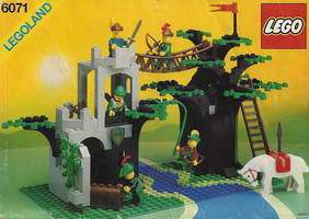 Набор LEGO 6071 Перекресток лесных разбойников
