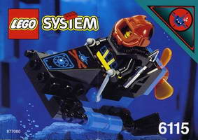 Набор LEGO 6115 Скутер Аква Акула