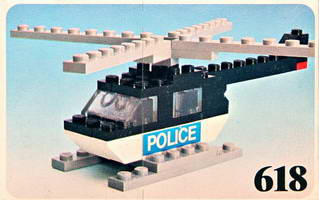 Набор LEGO 618 Полицейский вертолет