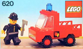 Набор LEGO 620 Пожарная машина