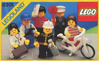 Набор LEGO 6301 Городские мини-фигурки