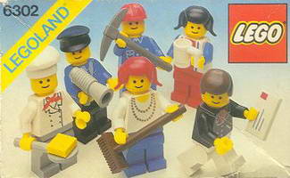Набор LEGO 6302 Набор мини-фигурок