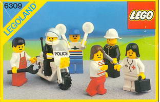 Набор LEGO 6309 Городские мини-фигурки