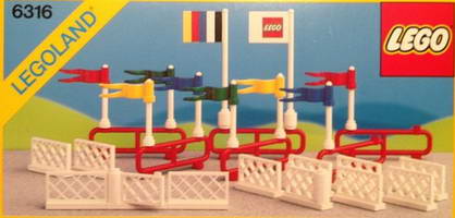 Набор LEGO 6316 Флаги и заборы