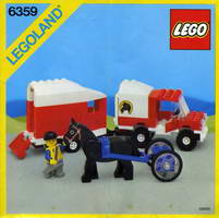 Набор LEGO 6359 Прицеп для перевозки лошадей