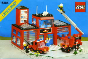Набор LEGO 6385 Пожарная станция