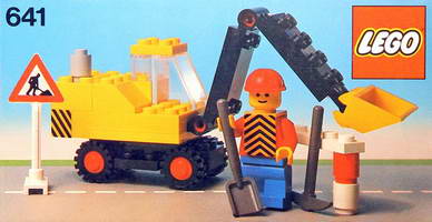 Набор LEGO 641 Экскаватор