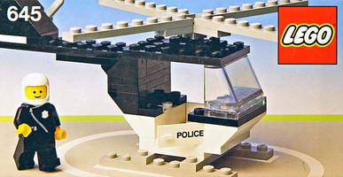 Набор LEGO 645 Полицейский вертолет