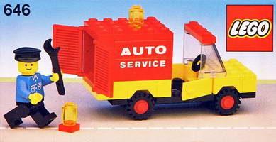 Набор LEGO 646 Машина технической помощи