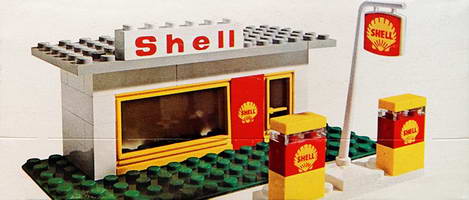 Набор LEGO 648 Станция технического обслуживания Шелл