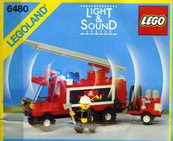 Набор LEGO 6480 Пожарная Машина со Светом и Звуком