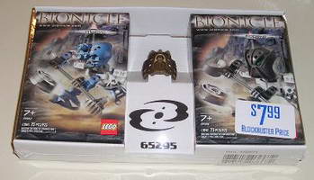 Набор LEGO 65295 Matoro and Kopeke Twin Pack with Gold Avohkii