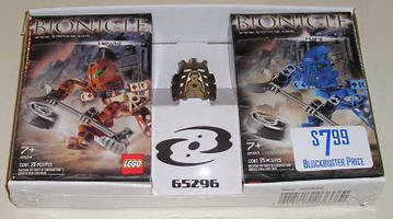 Набор LEGO 65296 Hewkii and Hahli Twin Pack with Gold Avohkii