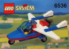 Набор LEGO 6536 Самолет 'Ястреб'