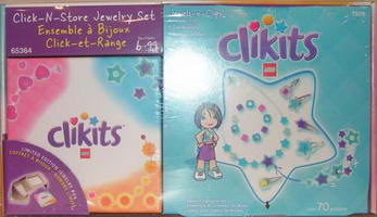 Набор LEGO 65364 Jewels-n-Clips Click-N-Store Jewelry Set Co-Pack (7509 with jewelry box)