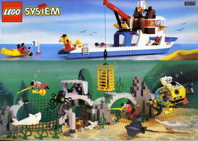 Набор LEGO 6560 Судно для глубоководных исследований