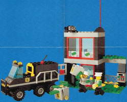 Набор LEGO 6566 Банк с Автомобилем для Перевозки Денег