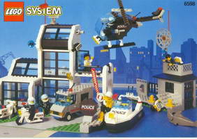 Набор LEGO 6598 Полицейский участок в метро