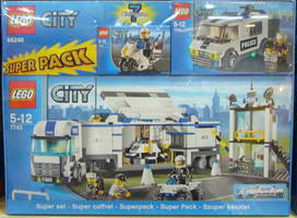 Набор LEGO 66246 Сити суперпак (7235 7245 7743)