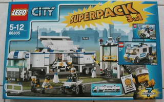 Набор LEGO 66305 Подарочный Набор Полиция 3 в 1