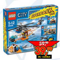Набор LEGO 66306 Сити суперпак 3 в 1 (7736 7737 7738)