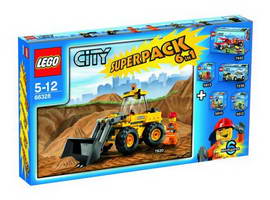 Набор LEGO 66328 Подарочный Набор Стройка 6 в 1