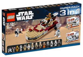 Набор LEGO 66368 Star Wars Super Pack 3 in 1 (8083 8084 8092)