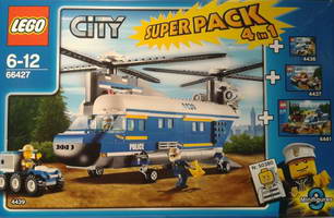 Набор LEGO 66427 Подарочный Набор Полиция 4 в 1
