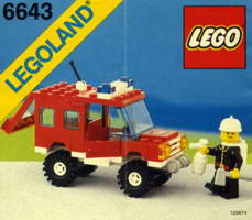 Набор LEGO Пожарный грузовик