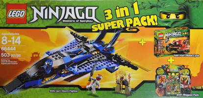 Набор LEGO 66444 Подарочный Набор НиндзяГо 3 в 1