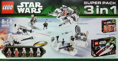 Набор LEGO 66449 Суперпак 3 в 1 Лего Звездные Войны