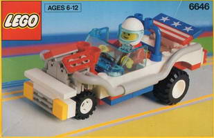Набор LEGO 6646 Машина с флагом США