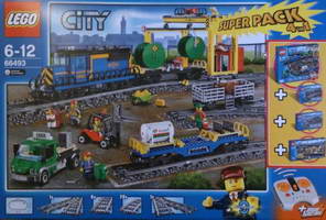 Набор LEGO 66493 Поезд: Супер набор 4 в 1